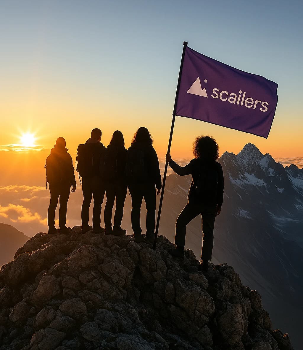 Scailers Team erreicht den Gipfel - Für den Weg nach ganz oben